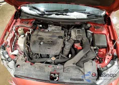 2013 Mitsubishi Lancer Se from USA, damaged, VIN JA32V2FWXDU007729